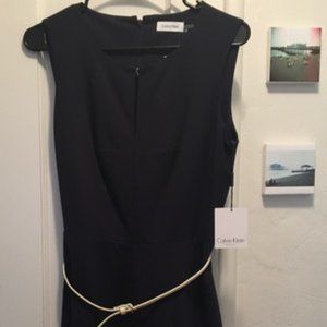 Calvin Klein Navy Blue Dress
